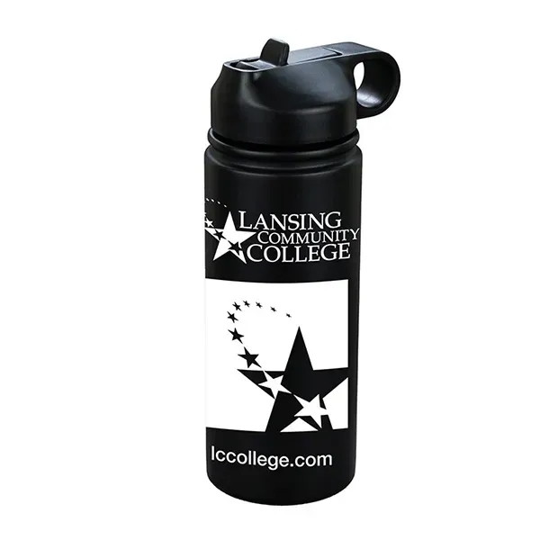 A powder-coated stainless steel design, double-wall insulation, and a convenient straw... from ASI 62660 Innovation Line