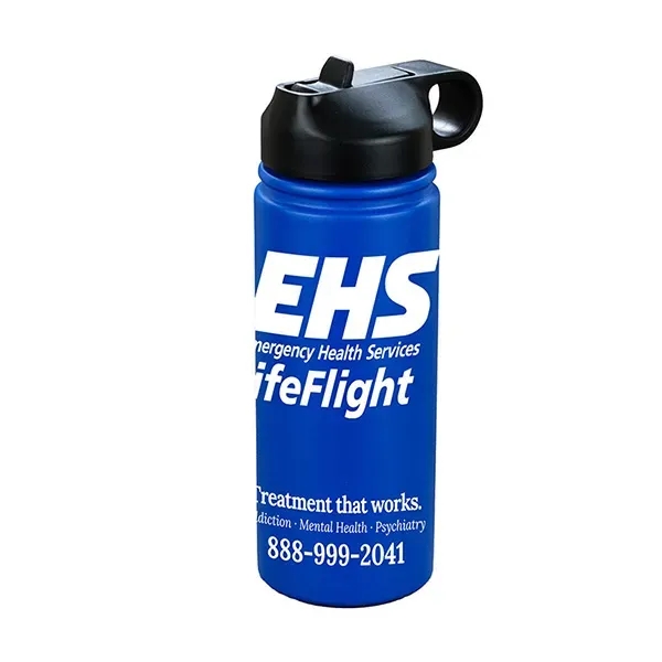 A powder-coated stainless steel design, double-wall insulation, and a convenient straw... from ASI 62660 Innovation Line