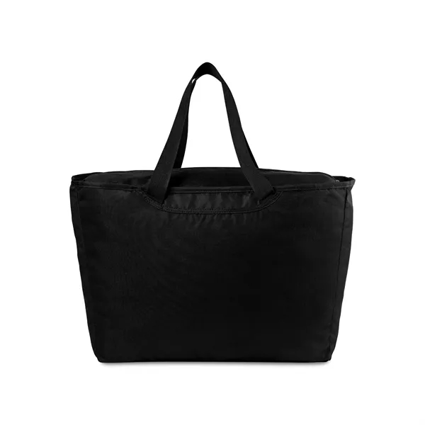 12.5"L x 15.3"H x 5.9"W foldaway tote bag with large zippered... from ASI 56070 Gemline / Gemline®