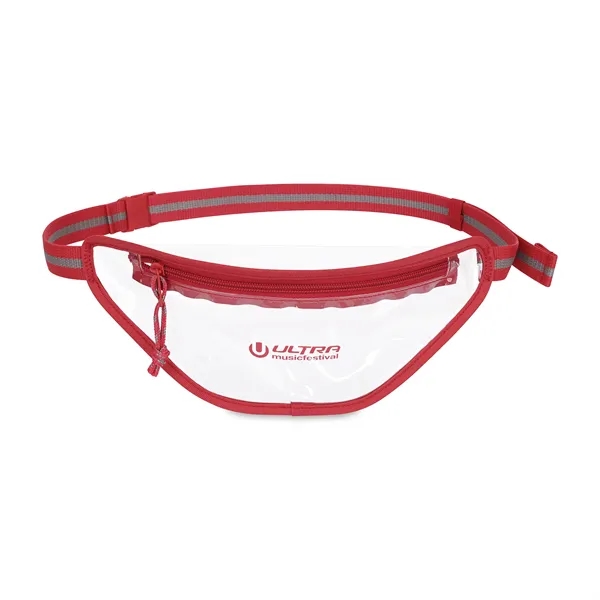 The Sigma Clear Waist Pack offers clear visibility of your contents,... from ASI 56070 Gemline / Gemline®