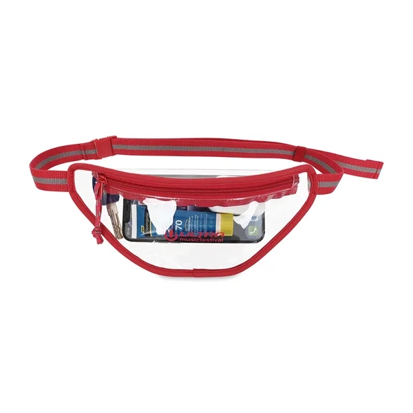 The Sigma Clear Waist Pack offers clear visibility of your contents,... from ASI 56070 Gemline / Gemline®