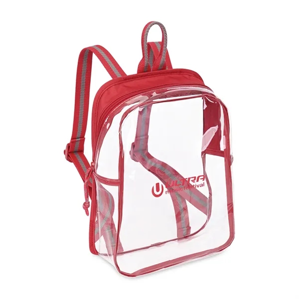 The Sigma Clear Mini Backpack offers clear visibility of your contents,... from ASI 56070 Gemline / Gemline®