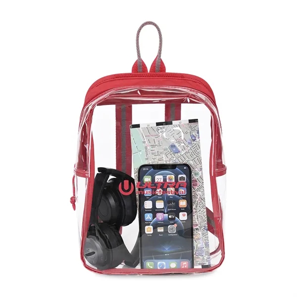 The Sigma Clear Mini Backpack offers clear visibility of your contents,... from ASI 56070 Gemline / Gemline®