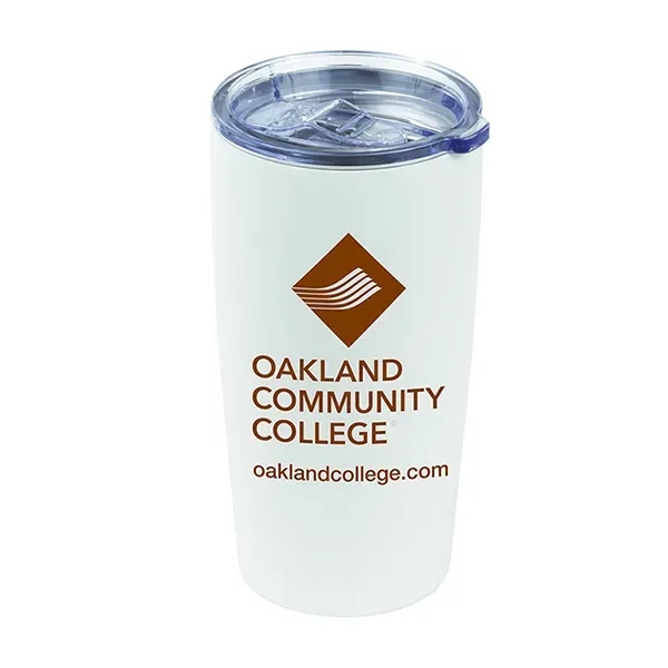 The 20 oz double-wall insulated stainless steel tumbler features a durable... from ASI 62660 Innovation Line