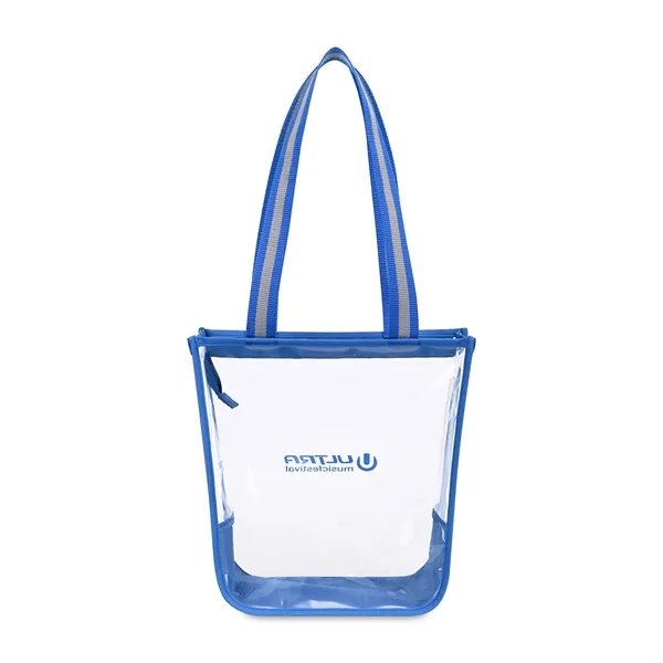 The Sigma Clear Zippered Tote offers clear visibility of your contents,... from ASI 56070 Gemline / Gemline®