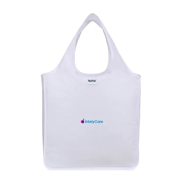 Recycled mini handled tote bag with 23" carrying handles.... from ASI 56070 Gemline / Gemline® RuMe Brandsuite