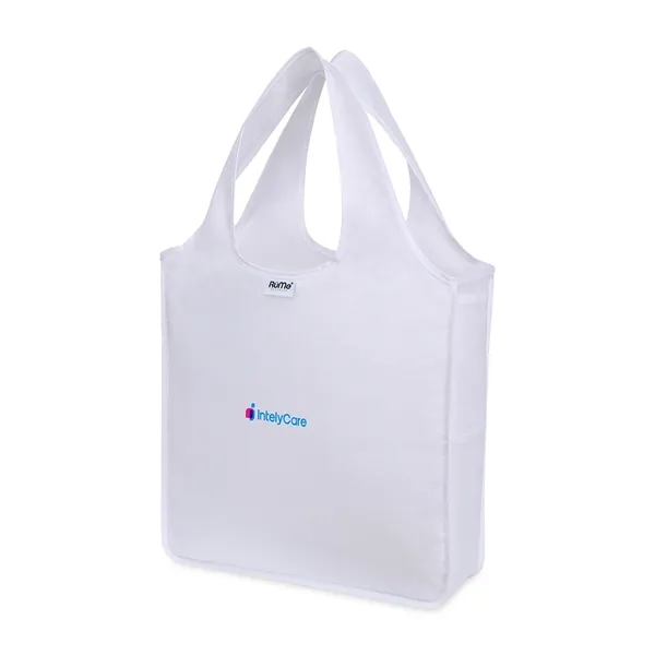 Recycled mini handled tote bag with 23" carrying handles.... from ASI 56070 Gemline / Gemline® RuMe Brandsuite