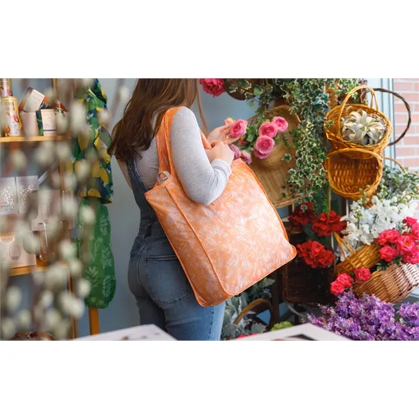 Recycled mini handled tote bag with 23" carrying handles.... from ASI 56070 Gemline / Gemline® RuMe Brandsuite