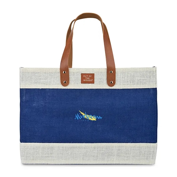KEEPME® jute Market Tote bag with handles.... from ASI 56070 Gemline / Gemline®