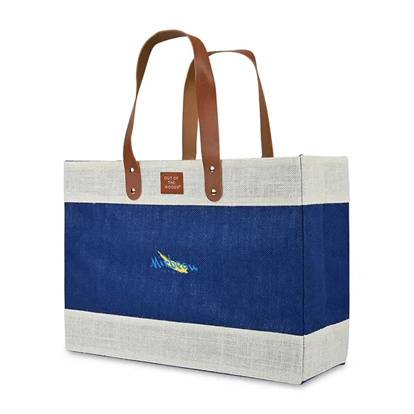 KEEPME® jute Market Tote bag with handles.... from ASI 56070 Gemline / Gemline®