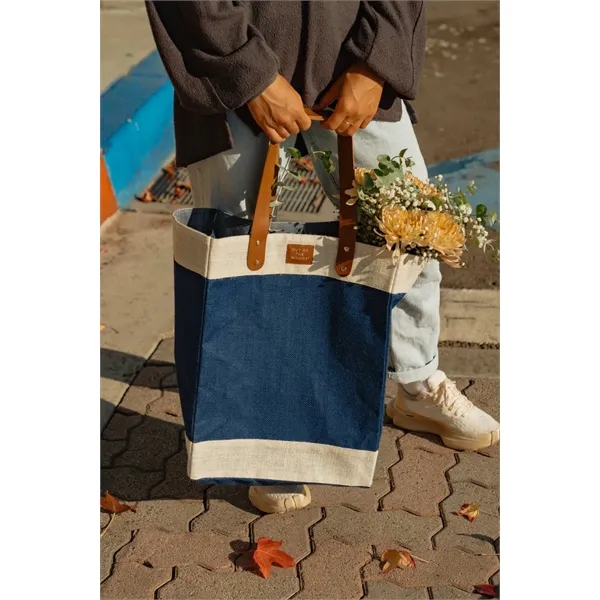 Tall handled jute tote bag.... from ASI 56070 Gemline / Gemline®