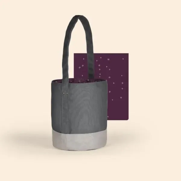 Bucket tote that's made of heavyweight canvas exterior and available in... from ASI 74710 Numo / City Cut & Sew