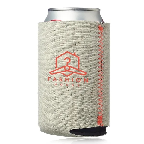 3MM collapsible foam can cooler that holds most 12-16 oz cans.... from ASI 39552 BEL Promo