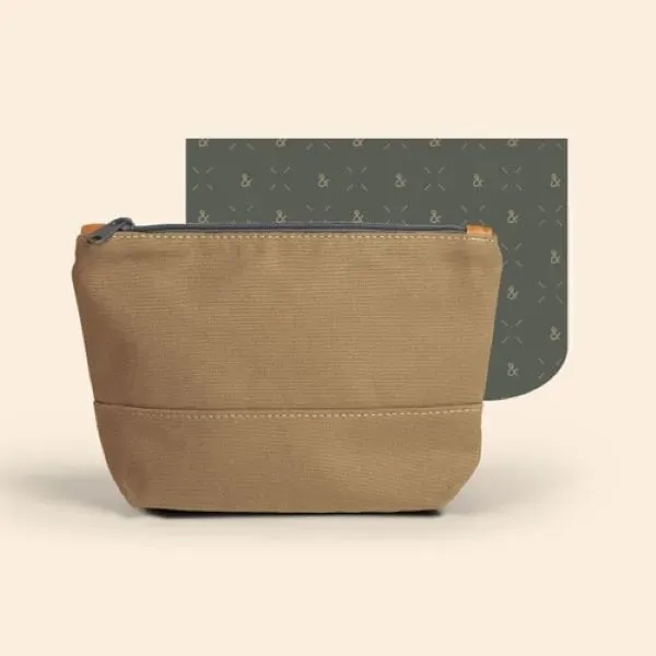Large gadget pouch with a heavyweight canvas exterior and smooth pull... from ASI 74710 Numo / City Cut & Sew