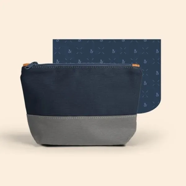 Large gadget pouch with a heavyweight canvas exterior and smooth pull... from ASI 74710 Numo / City Cut & Sew