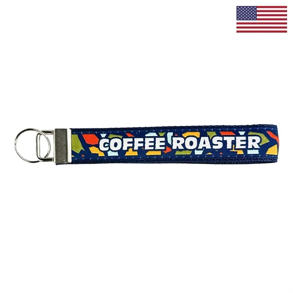 Durable 1" x 6-1/2" woven key strap with customizable imprint. Perfect... from ASI 92980 WOV-IN® / WOV-IN®