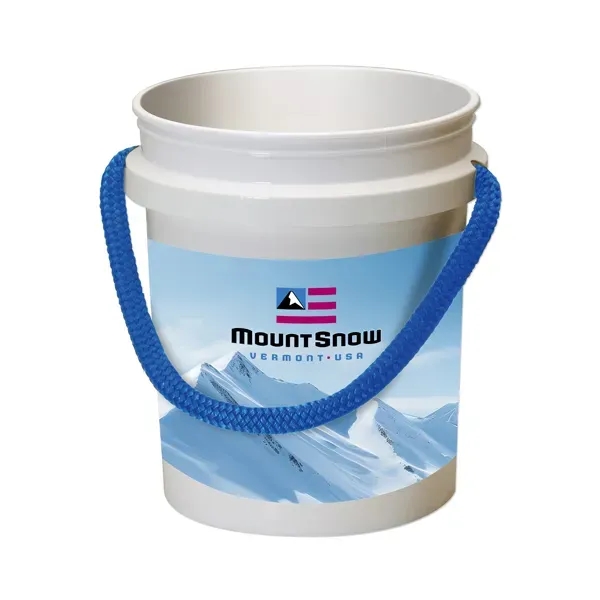5-gallon plastic bucket with a rope handle.... from ASI 98360 WOWLine