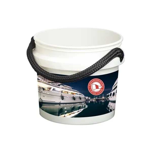 3.5-gallon plastic bucket with a rope handle.... from ASI 98360 WOWLine