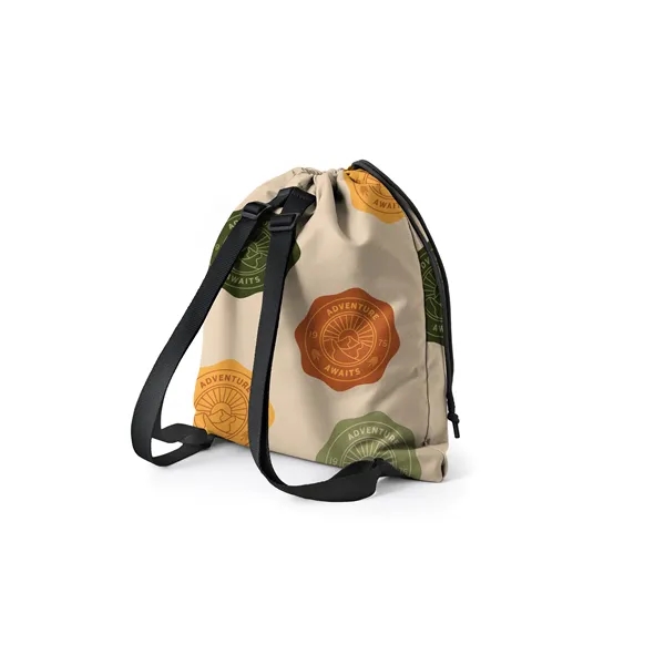 One-Sided Full-Color Printed Towel with White Back and Attached Full-Color Backpack.... from ASI 45657 Pop! Promos