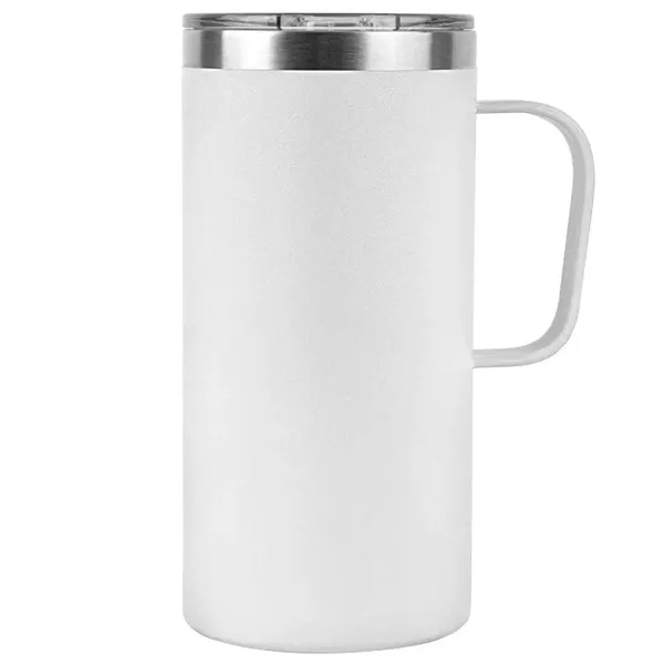 20 oz. Stainless Steel Dbl Wall Bottle w/Handle & Clear Sip-Thru... from ASI 79933 Prorose Inc / An Arch Promo Group Division