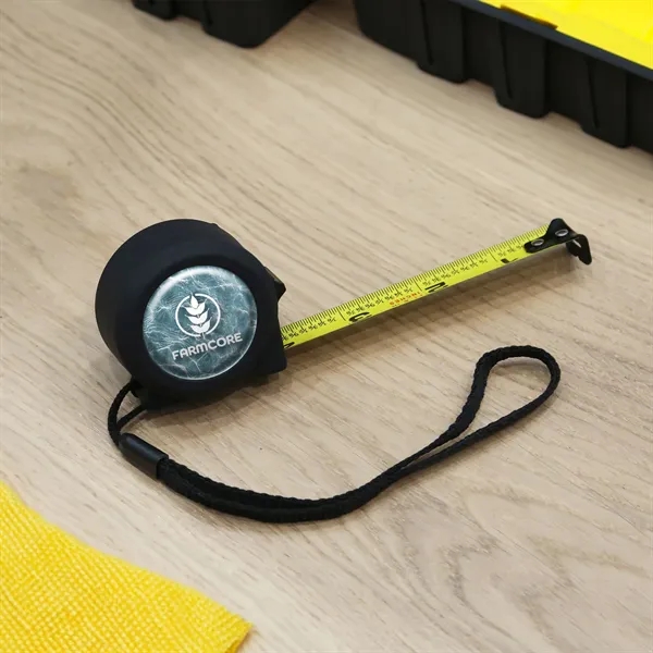 ProLine 12' Tape Measure takes precise 12ft measurements with a press-to-lock... from ASI 61966 HPG / Beacon Promotions