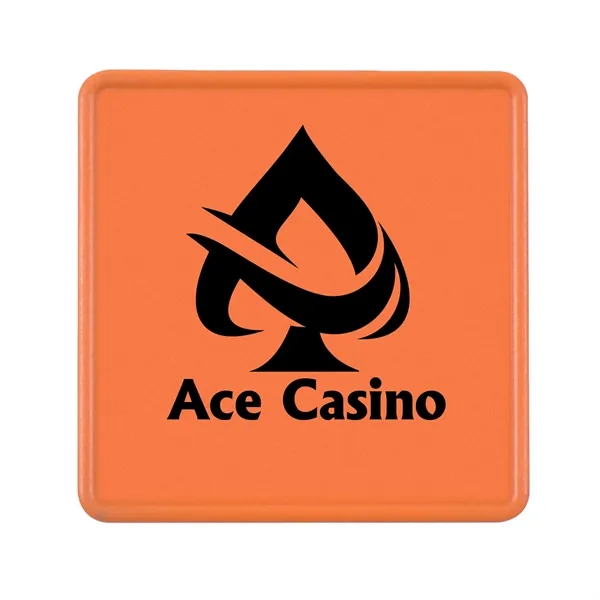 1.25" x 1.25" x 0.09"D square token that's available in multiple... from ASI 54040 Fey Promo / Mi Line by Fey