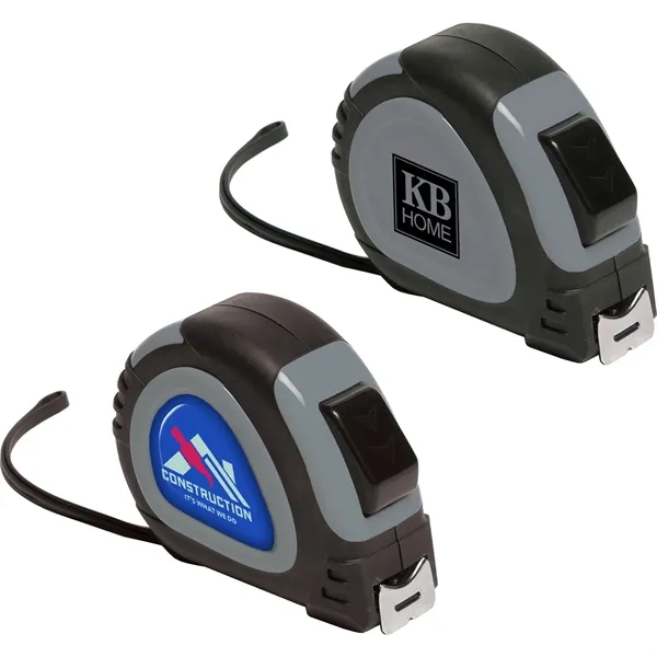 25' tape measure that locks in place for easy use with... from ASI 61966 HPG / Beacon Promotions