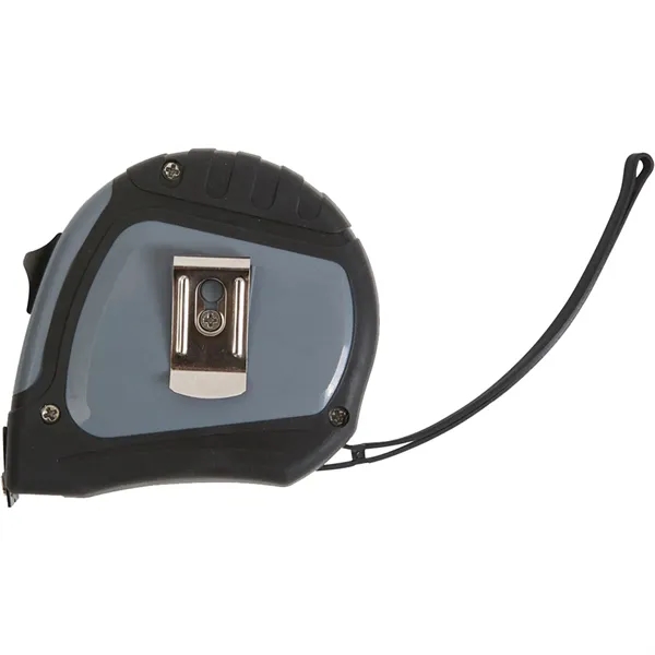 25' tape measure with pull and press-to-lock feature, magnetic dual end... from ASI 61966 HPG / Beacon Promotions