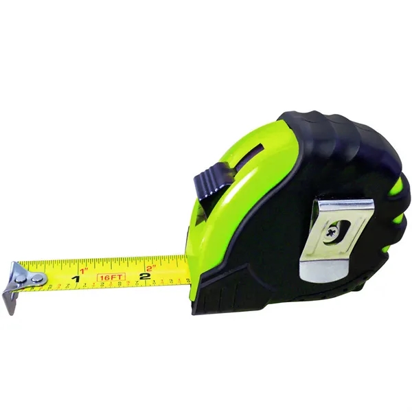 10' tape measure with wrist strap, belt clip and automatic lock... from ASI 61966 HPG / Beacon Promotions