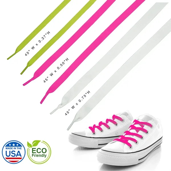 45" Eco-Friendly Custom Shoelaces... from ASI 31517 Admart Products / Admart Line