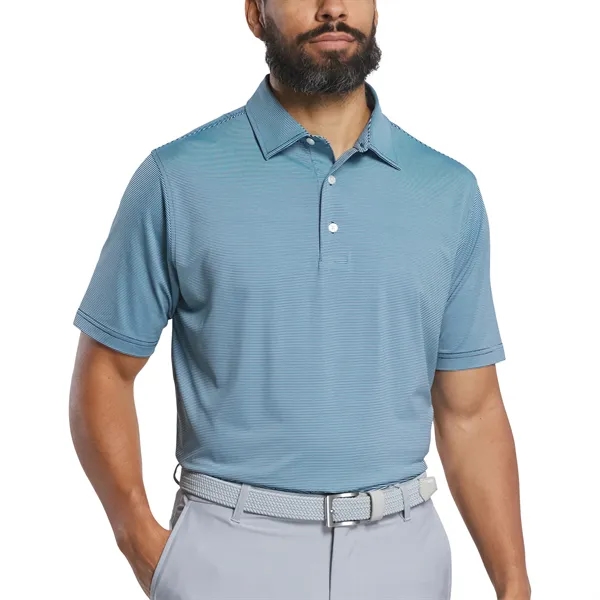 ProDry Performance Polo with 3-button placket, self-collar, UV sun protection, lock... from ASI 38120 Ball Pro / Diversified Quality Kitchenware / Branded Apparel Designs