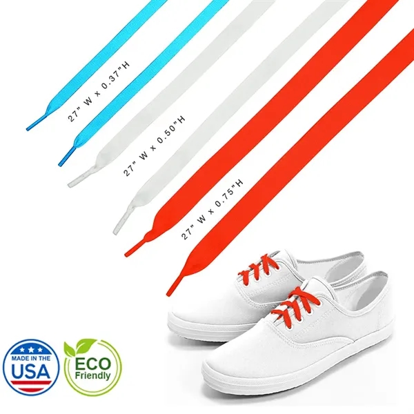 27" Eco-Friendly Custom Shoelaces... from ASI 31517 Admart Products / Admart Line