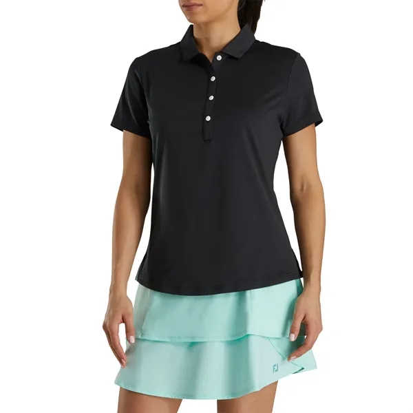Women's Short Sleeve Shirt. Moisture Wicking, Anti-Microbial, Collar, 4-Way Stretch, Machine... from ASI 38120 Ball Pro / Diversified Quality Kitchenware / Branded Apparel Designs