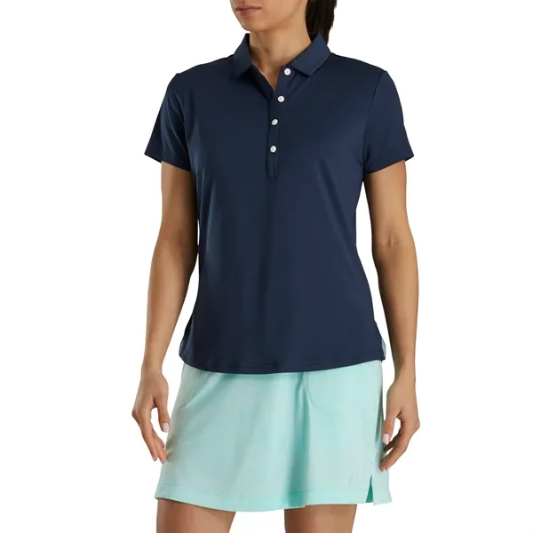 Women's Short Sleeve Shirt. Moisture Wicking, Anti-Microbial, Collar, 4-Way Stretch, Machine... from ASI 38120 Ball Pro / Diversified Quality Kitchenware / Branded Apparel Designs