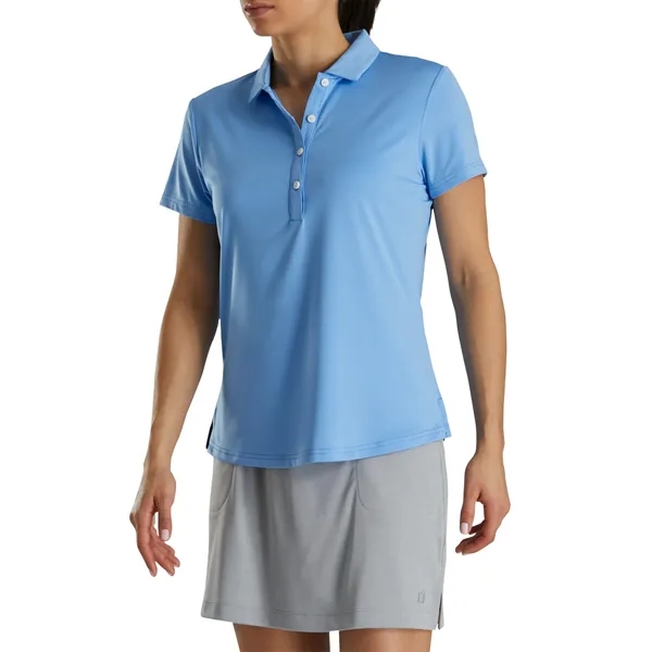 Women's Short Sleeve Shirt. Moisture Wicking, Anti-Microbial, Collar, 4-Way Stretch, Machine... from ASI 38120 Ball Pro / Diversified Quality Kitchenware / Branded Apparel Designs