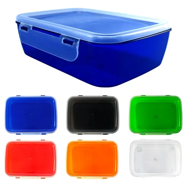 Full Color Clip Top Lunch Container... from ASI 30208 A P Specialties / AP Specialties
