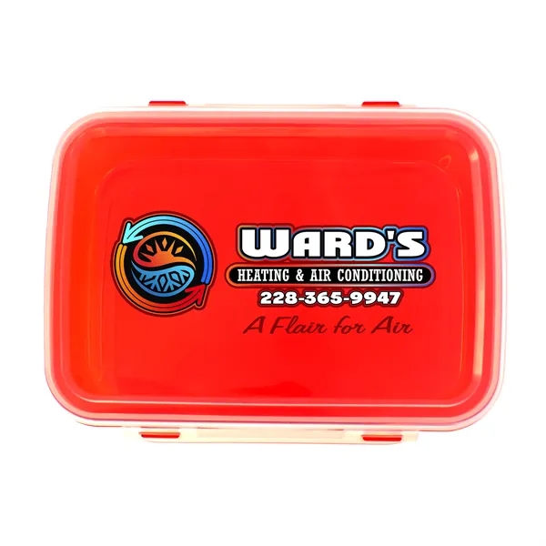 Full Color Clip Top Lunch Container... from ASI 30208 A P Specialties / AP Specialties