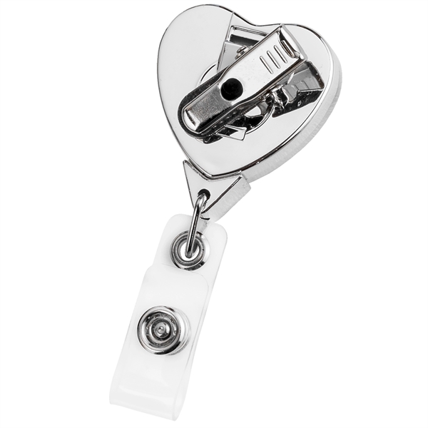 Chrome Heart retractable badge reel, alligator clip back, anti-twist feature... from ASI 49470 DEVARA