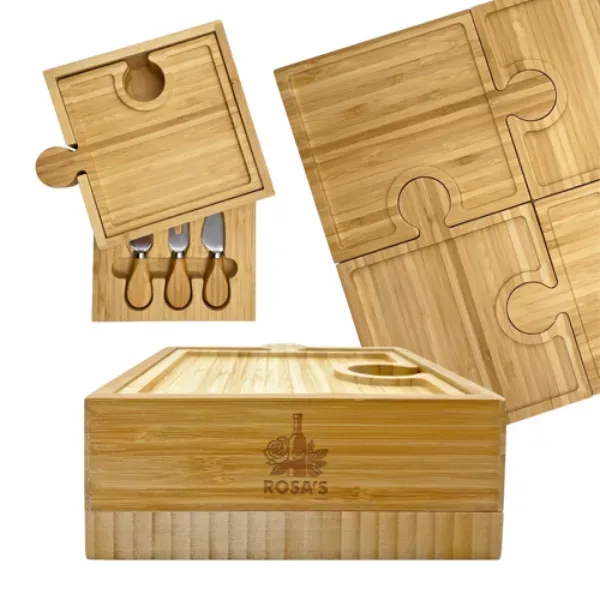 Bamboo Charcutier Kit with Tools... from ASI 55675 Galaxy Balloons Inc