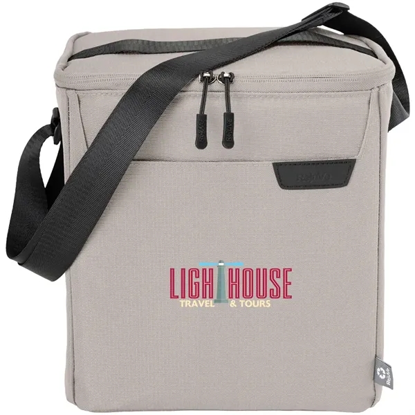 12-can heather insulated cooler bag made from rPET ripstop polyester.... from ASI 39552 BEL Promo