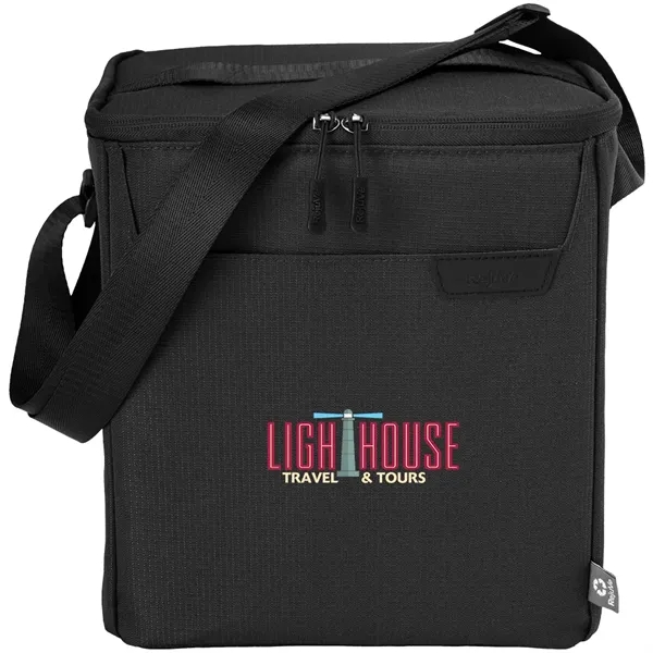 12-can heather insulated cooler bag made from rPET ripstop polyester.... from ASI 39552 BEL Promo