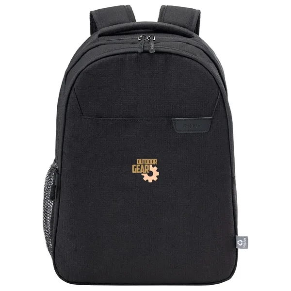 Recycled heather backpack with 13.5" laptop sleeve and two organizer pockets.... from ASI 39552 BEL Promo