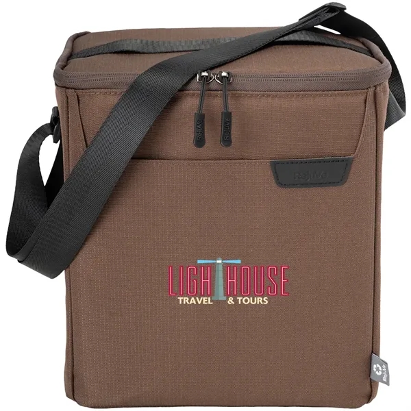 12-can heather insulated cooler bag made from rPET ripstop polyester.... from ASI 39552 BEL Promo