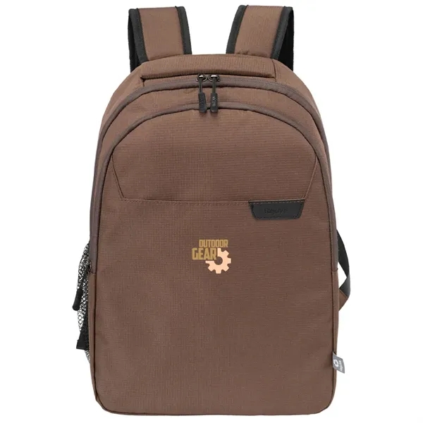 Recycled heather backpack with 13.5" laptop sleeve and two organizer pockets.... from ASI 39552 BEL Promo