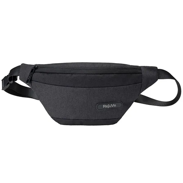 Two-tone waist fanny pack made from recycled material... from ASI 39552 BEL Promo