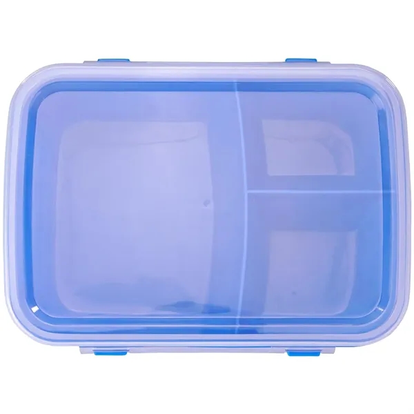 To-go lunch container with divisions and clip top.... from ASI 39552 BEL Promo
