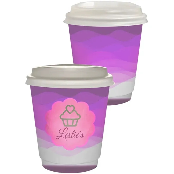 10 oz. insulated paper cup with lid.... from ASI 39552 BEL Promo