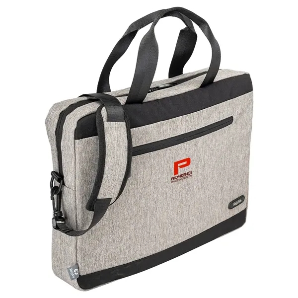 16" laptop briefcase bag with front zippered pocket and back webbing.... from ASI 39552 BEL Promo