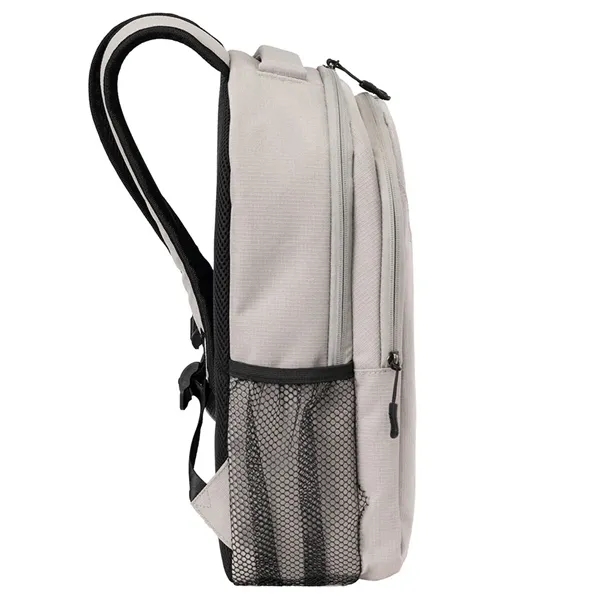 Recycled heather backpack with 13.5" laptop sleeve and two organizer pockets.... from ASI 39552 BEL Promo