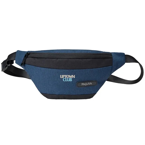 Two-tone waist fanny pack made from recycled material... from ASI 39552 BEL Promo